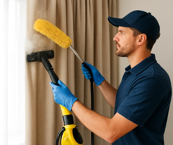 Trusted drapes cleaning technician Matty Curtain Cleaning kurnell-nsw QLD